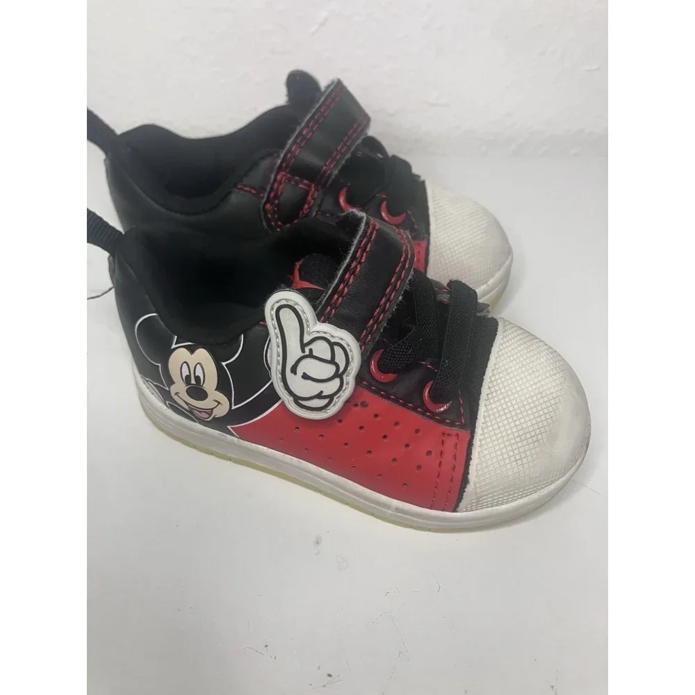 Disney Mickey Mouse Shoes Infant Size 5 Casual Sneakers